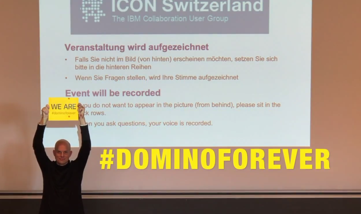 ICON Switzerland 2018 – #dominoforever